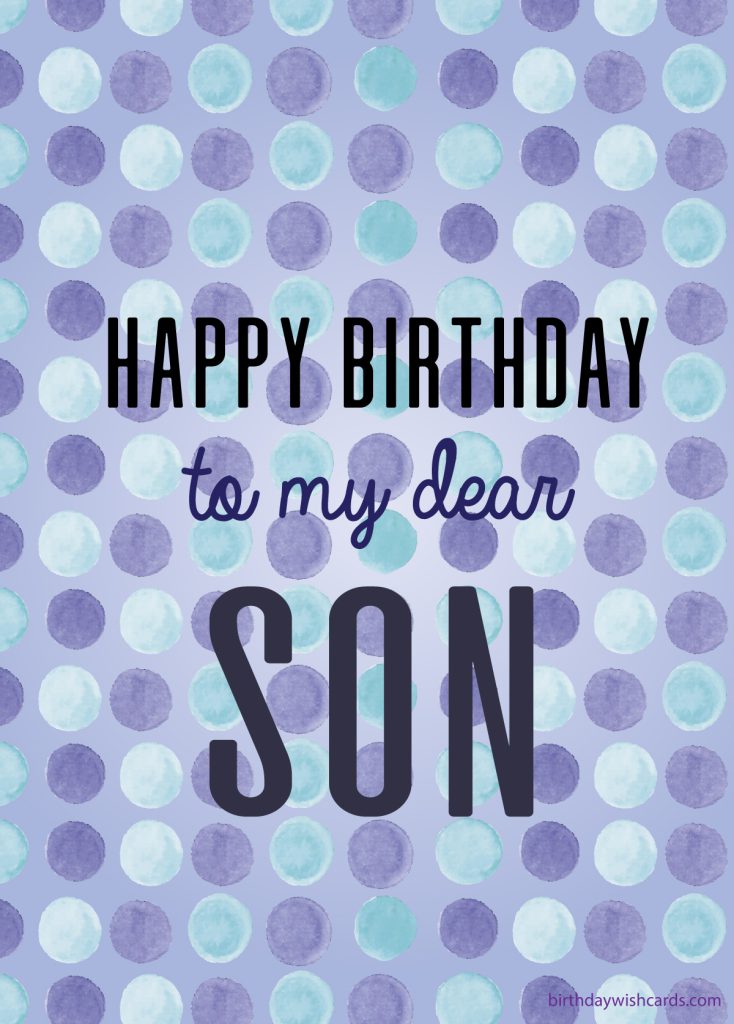 Birthday Wish Cards | happy birthday son Birthday Wish Cards | happy birthday son