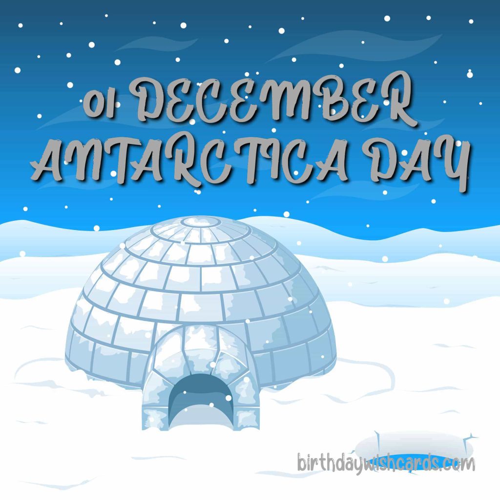 Birthday Wish Cards | 01-December Antarctica Day: Birthday Wish Cards | 01-December Antarctica Day: