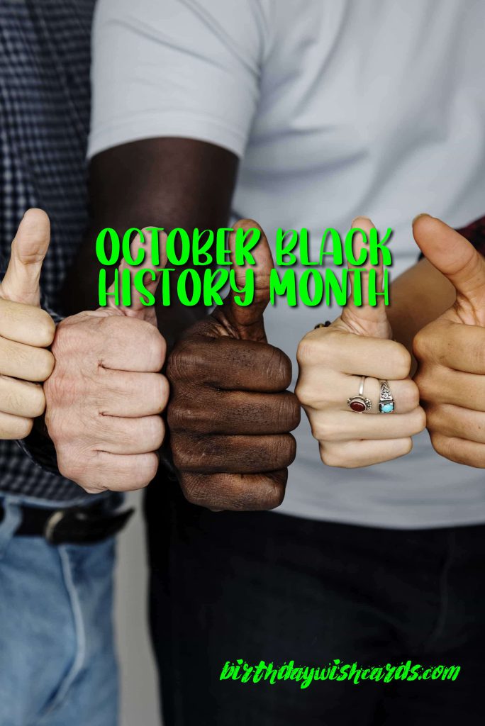 Birthday Wish Cards | 1-Oct to 31-Oct Black History Month: Birthday Wish Cards | 1-Oct to 31-Oct Black History Month: