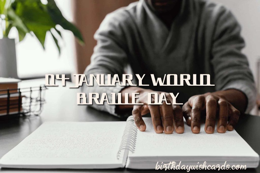 Birthday Wish Cards | 04-January World Braille Day: Birthday Wish Cards | 04-January World Braille Day: