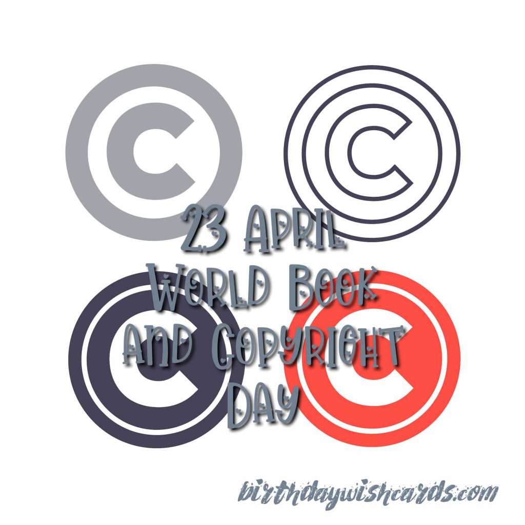 Birthday Wish Cards | 23-April World Book and Copyright Day: Birthday Wish Cards | 23-April World Book and Copyright Day: