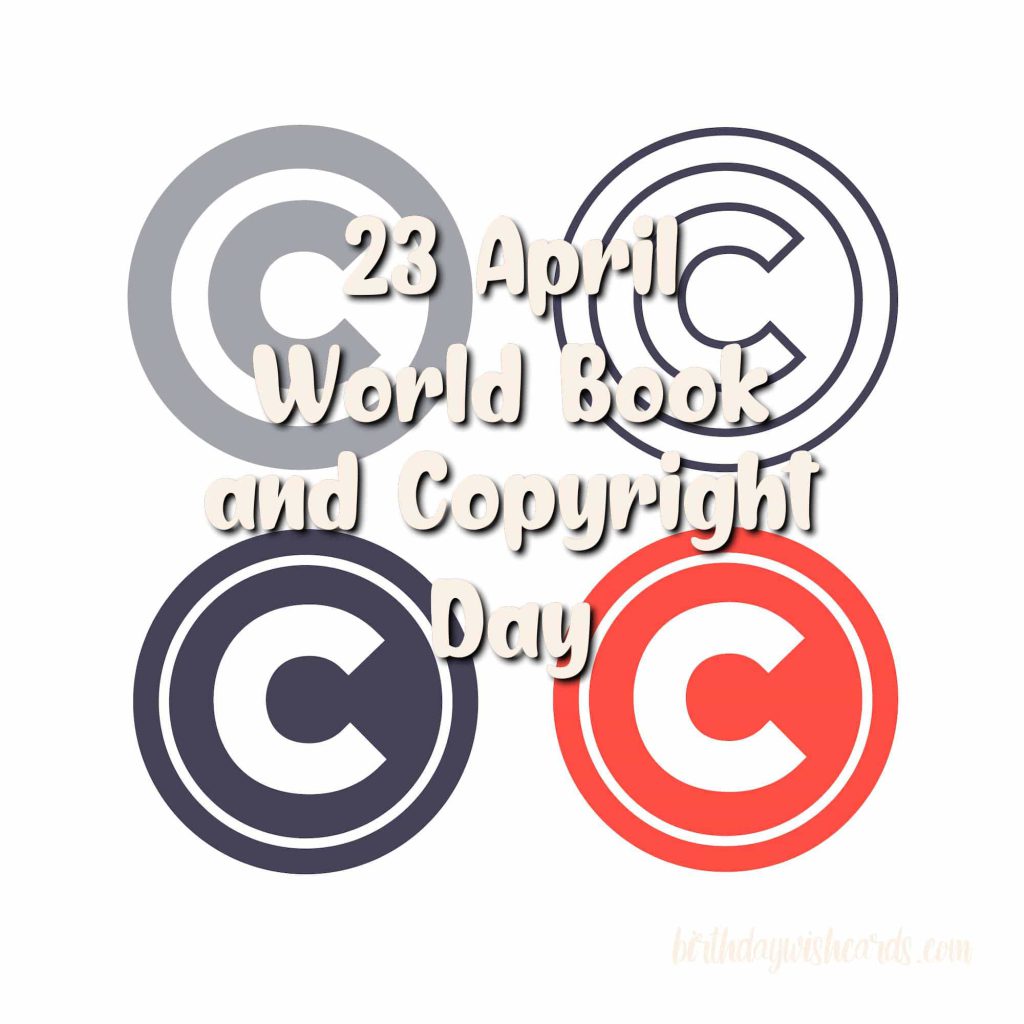 Birthday Wish Cards | 23-April World Book and Copyright Day: Birthday Wish Cards | 23-April World Book and Copyright Day: