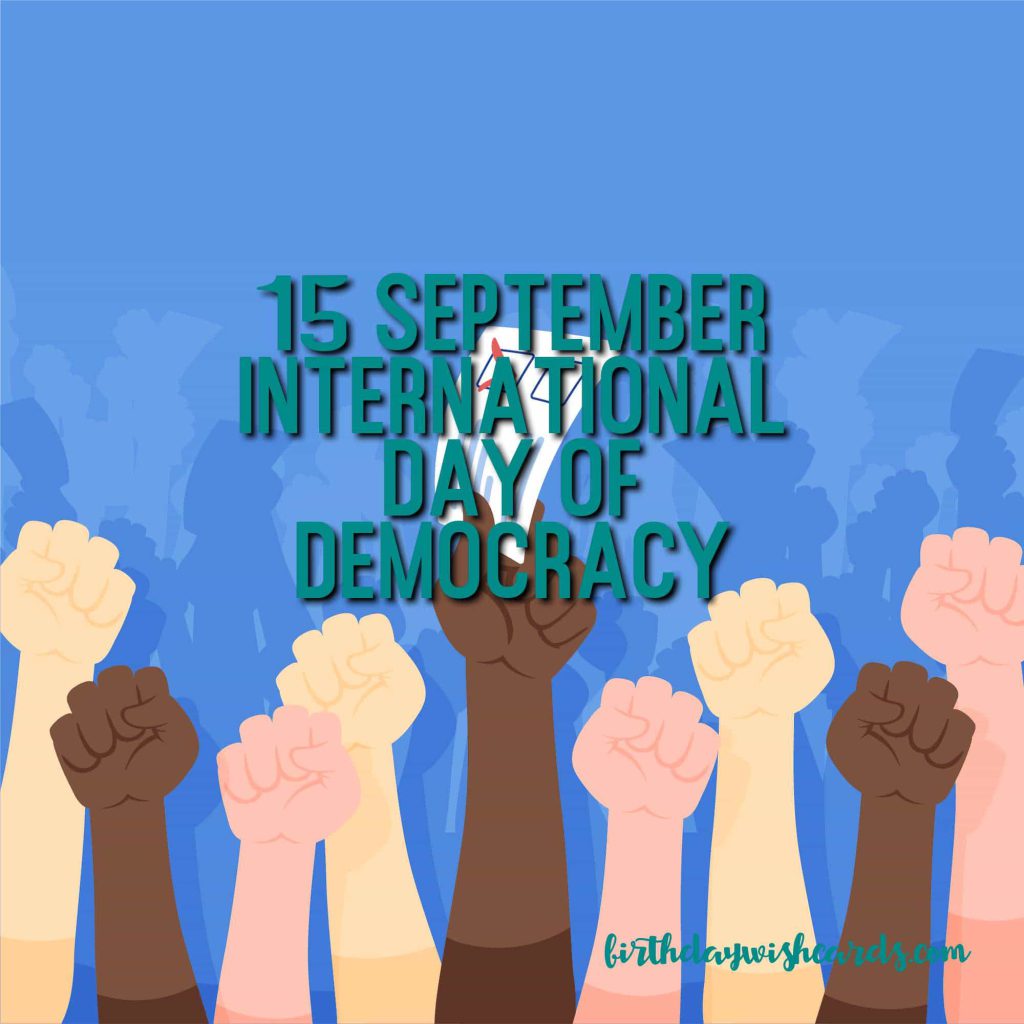 Birthday Wish Cards | 15-September International Day of Democracy: Birthday Wish Cards | 15-September International Day of Democracy: