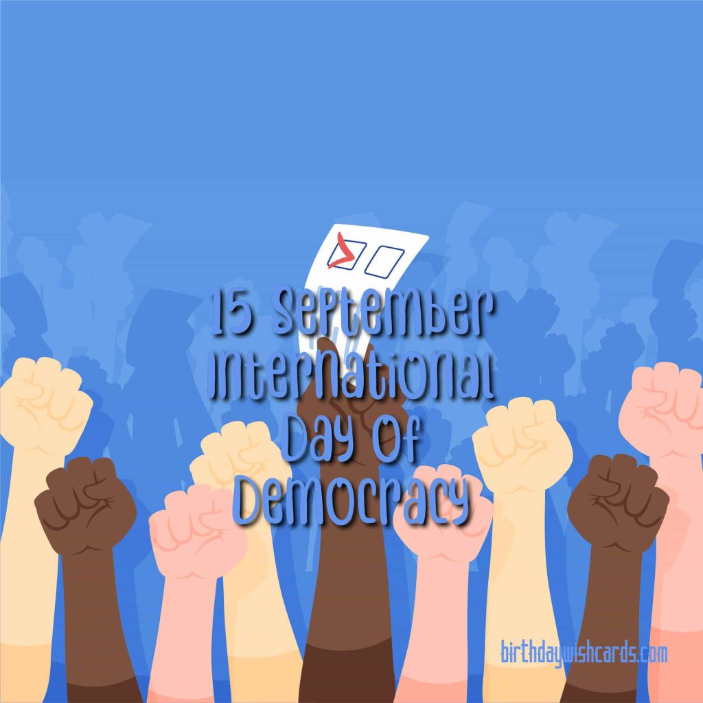 Birthday Wish Cards | 15-September International Day of Democracy: Birthday Wish Cards | 15-September International Day of Democracy:
