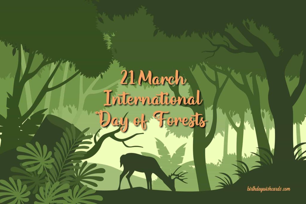 Birthday Wish Cards | 21-March International Day For Forests: Birthday Wish Cards | 21-March International Day For Forests: