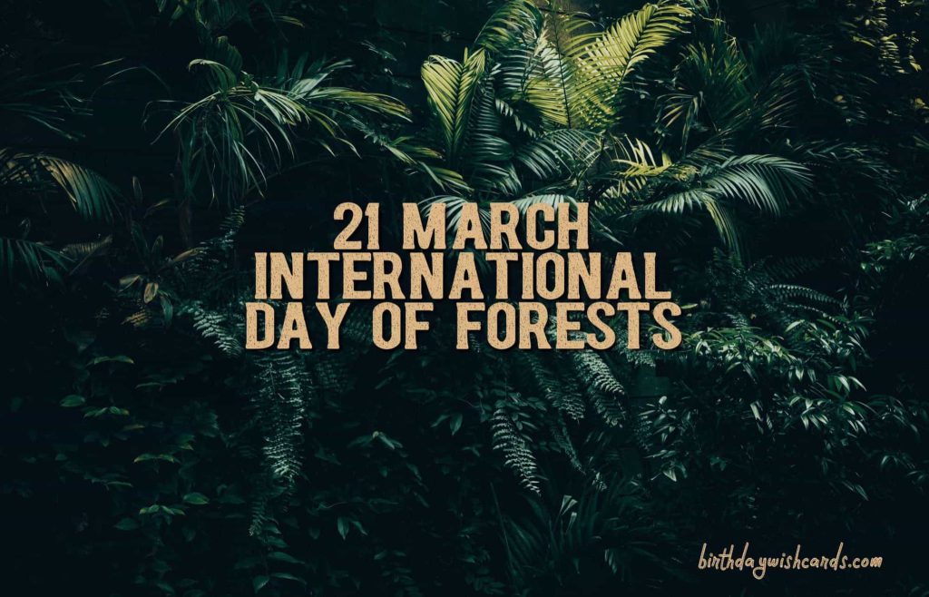 Birthday Wish Cards | 21-March International Day For Forests: Birthday Wish Cards | 21-March International Day For Forests: