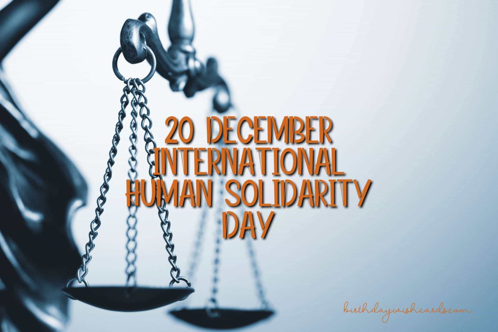 Birthday Wish Cards | International Human Solidarity Day Birthday Wish Cards | International Human Solidarity Day