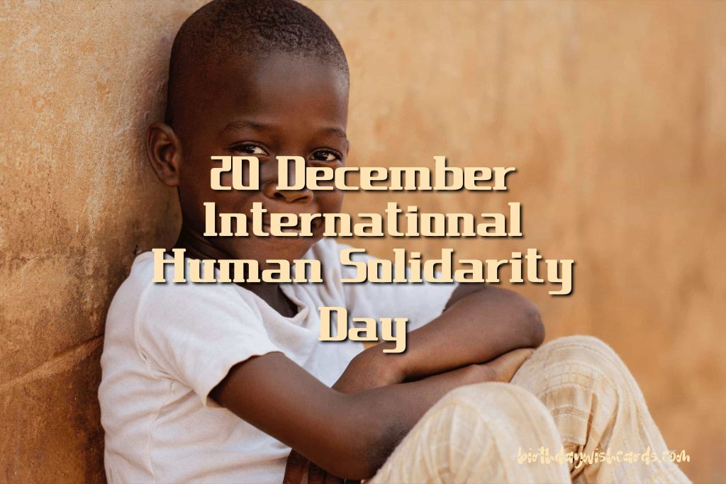Birthday Wish Cards | International Human Solidarity Day Birthday Wish Cards | International Human Solidarity Day
