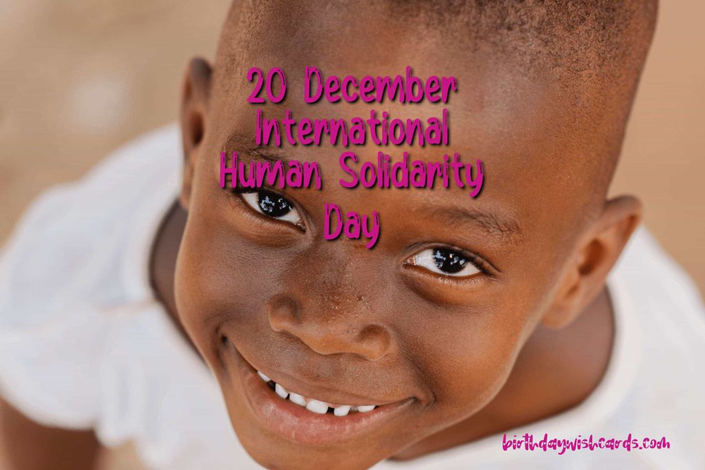 Birthday Wish Cards | International Human Solidarity Day Birthday Wish Cards | International Human Solidarity Day