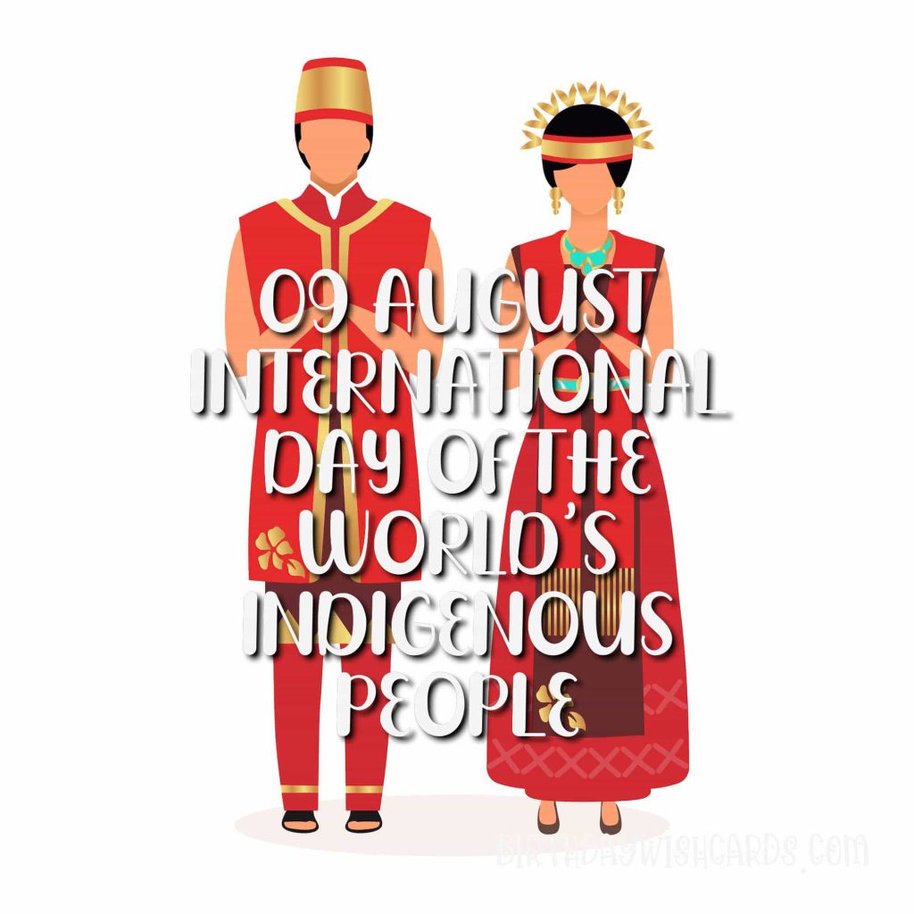 Birthday Wish Cards | 9-August International Day of the World's Indigenous People: Birthday Wish Cards | 9-August International Day of the World's Indigenous People: