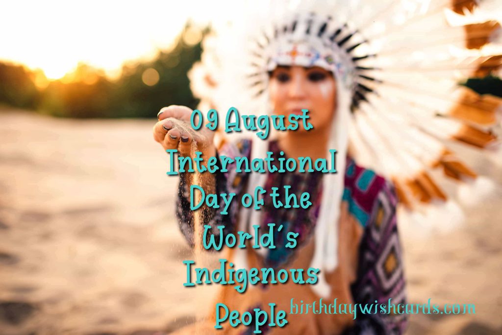 Birthday Wish Cards | 9-August International Day of the World's Indigenous People: Birthday Wish Cards | 9-August International Day of the World's Indigenous People:
