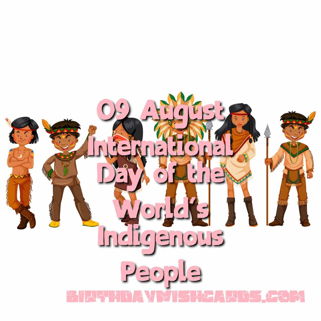 Birthday Wish Cards | 9-August International Day of the World's Indigenous People: Birthday Wish Cards | 9-August International Day of the World's Indigenous People: