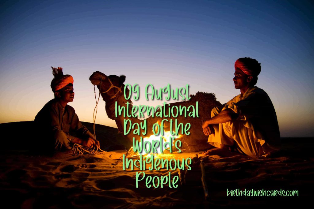 Birthday Wish Cards | 9-August International Day of the World's Indigenous People: Birthday Wish Cards | 9-August International Day of the World's Indigenous People: