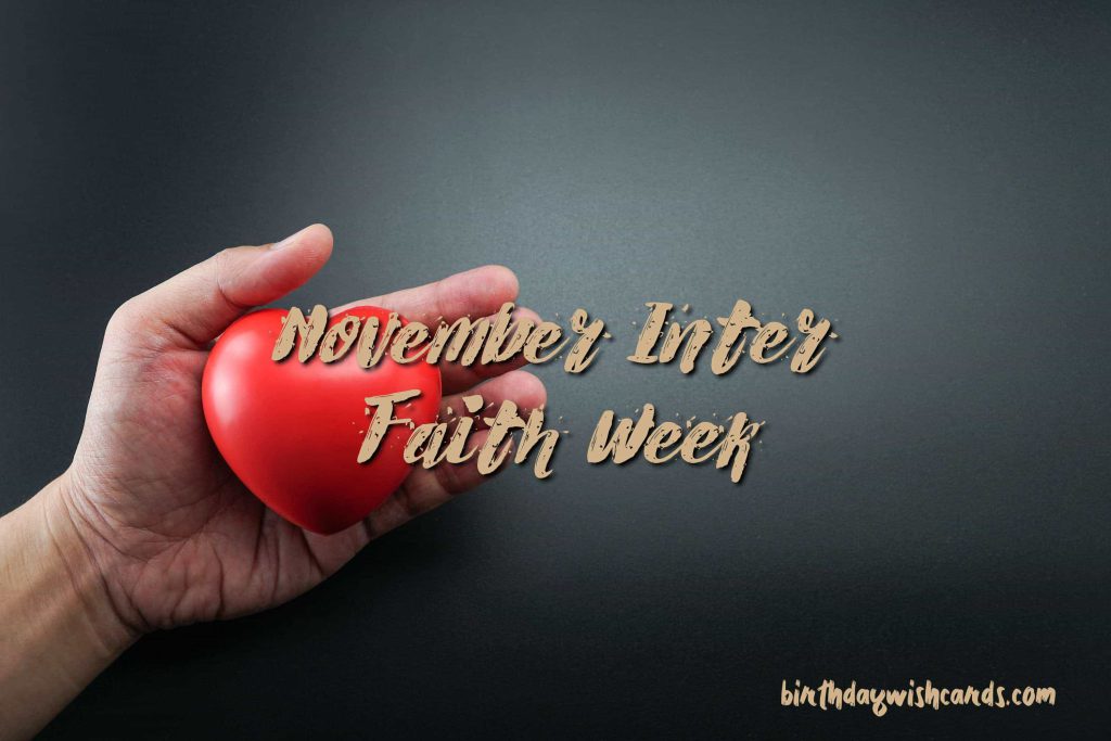 Birthday Wish Cards | 14-21 November Inter Faith Week: Birthday Wish Cards | 14-21 November Inter Faith Week: