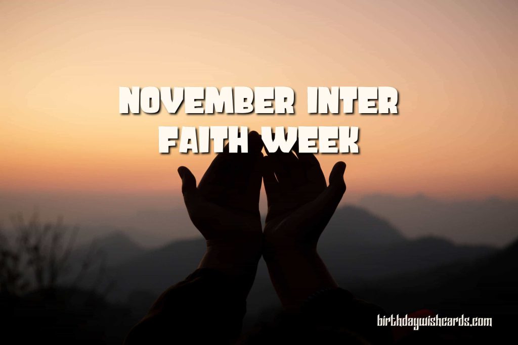 Birthday Wish Cards | 14-21 November Inter Faith Week: Birthday Wish Cards | 14-21 November Inter Faith Week: