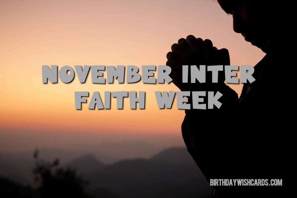 Birthday Wish Cards | 14-21 November Inter Faith Week: Birthday Wish Cards | 14-21 November Inter Faith Week: