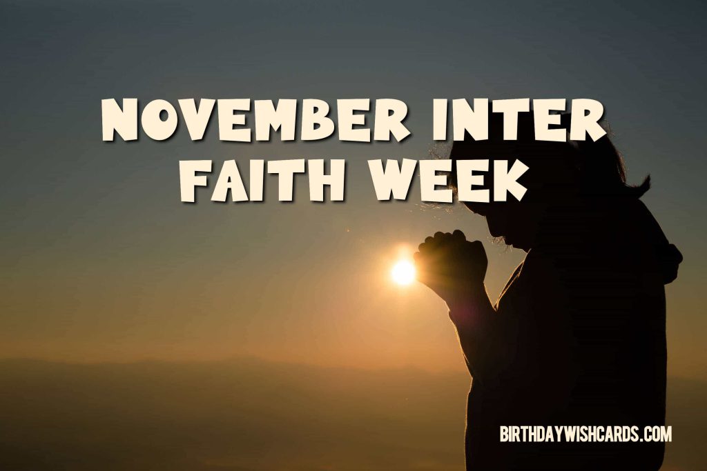 Birthday Wish Cards | 14-21 November Inter Faith Week: Birthday Wish Cards | 14-21 November Inter Faith Week: