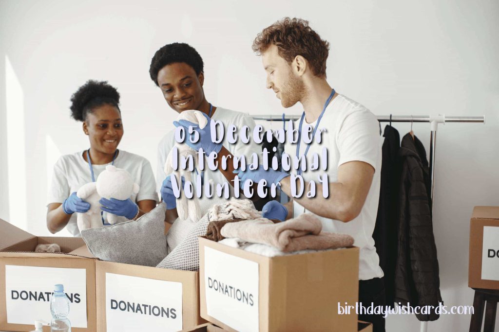 Birthday Wish Cards | 05-December International Volunteer Day: Birthday Wish Cards | 05-December International Volunteer Day: