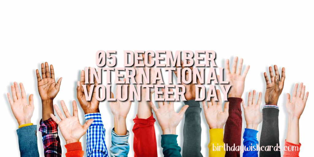 Birthday Wish Cards | 05-December International Volunteer Day: Birthday Wish Cards | 05-December International Volunteer Day: