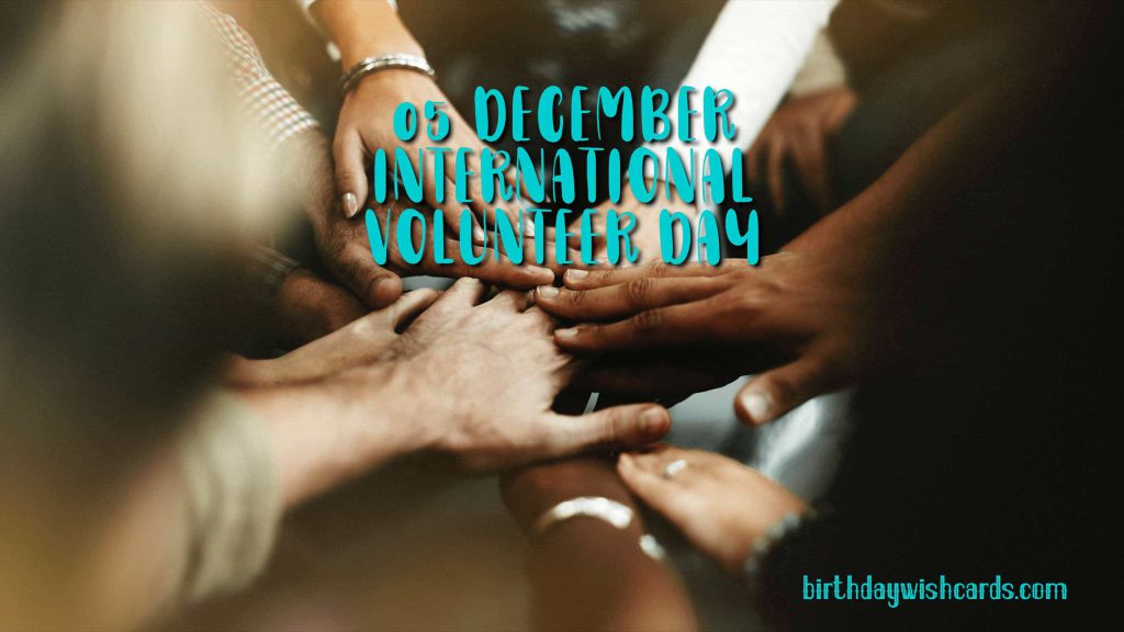 Birthday Wish Cards | 05-December International Volunteer Day: Birthday Wish Cards | 05-December International Volunteer Day: