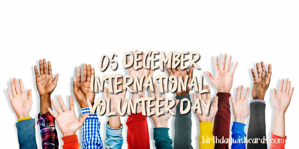 Birthday Wish Cards | 05-December International Volunteer Day: Birthday Wish Cards | 05-December International Volunteer Day: