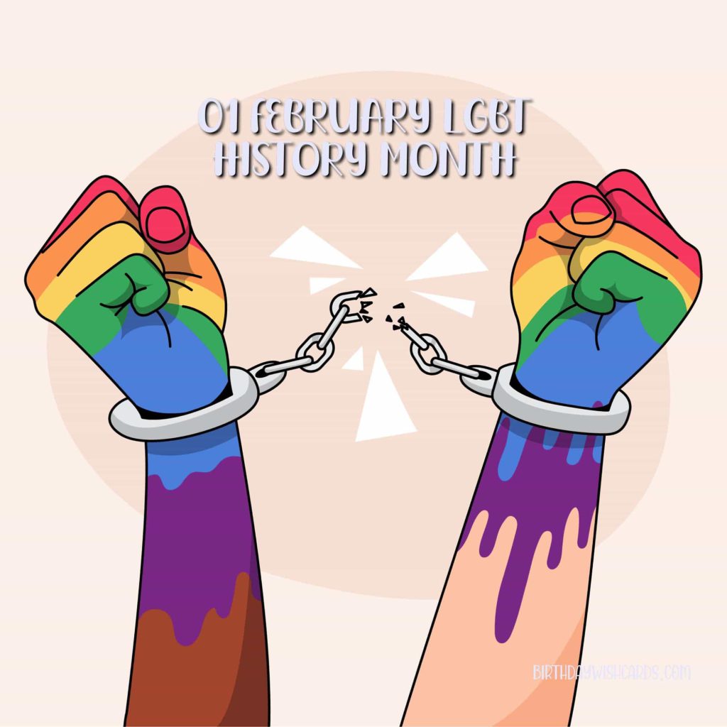 Birthday Wish Cards | 01-February LGBT History Month: Birthday Wish Cards | 01-February LGBT History Month: