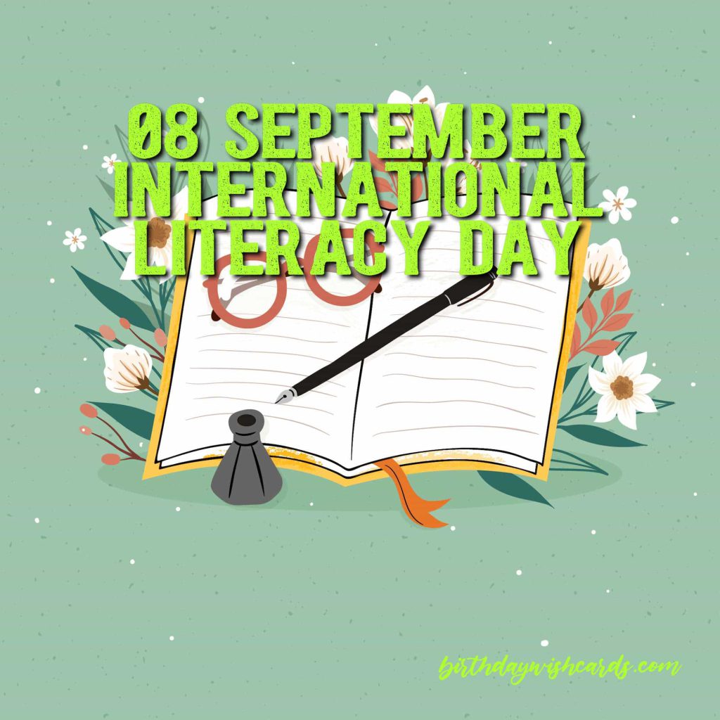 Birthday Wish Cards | 08-September International Literacy Day: Birthday Wish Cards | 08-September International Literacy Day: