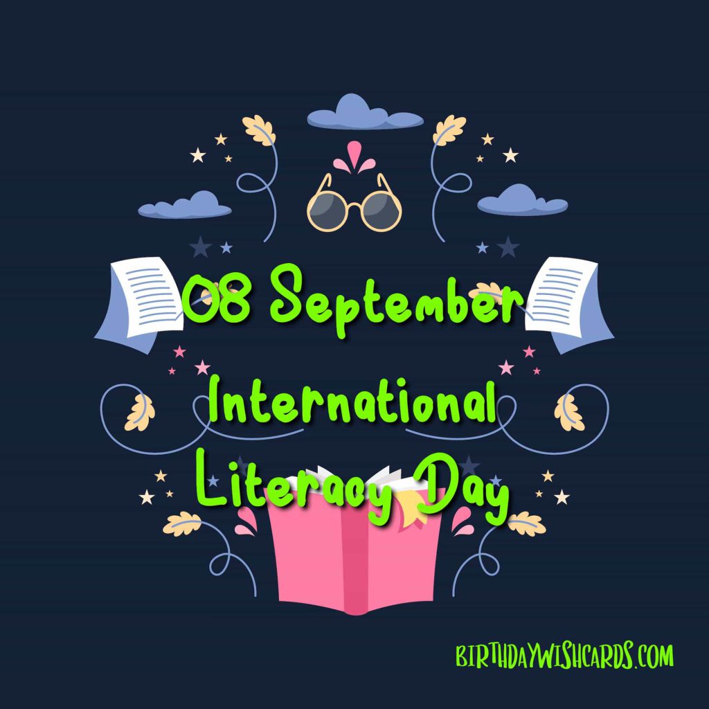 Birthday Wish Cards | 08-September International Literacy Day: Birthday Wish Cards | 08-September International Literacy Day: