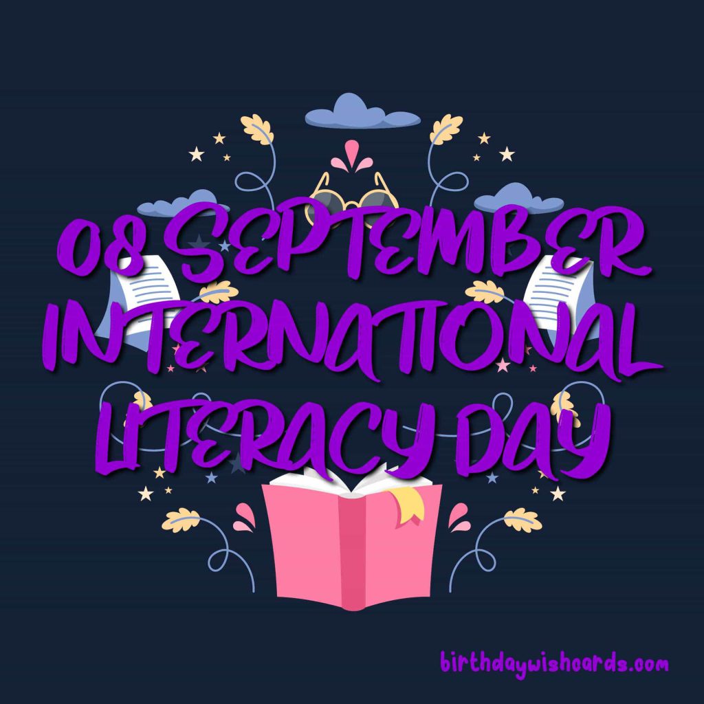 Birthday Wish Cards | 08-September International Literacy Day: Birthday Wish Cards | 08-September International Literacy Day: