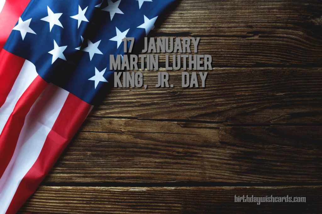 Birthday Wish Cards | 17-January Martin Luther King Junior's Day: Birthday Wish Cards | 17-January Martin Luther King Junior's Day: