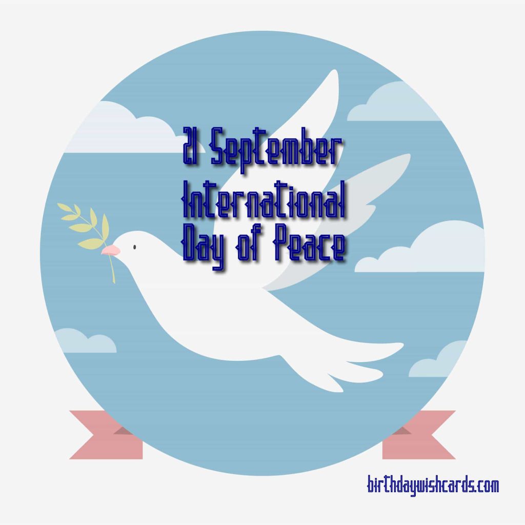 Birthday Wish Cards | 21-September International Day of Peace: Birthday Wish Cards | 21-September International Day of Peace: