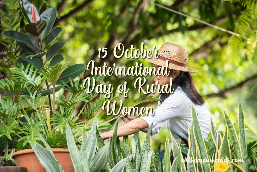 Birthday Wish Cards | 15-October International Day of Rural Women: Birthday Wish Cards | 15-October International Day of Rural Women: