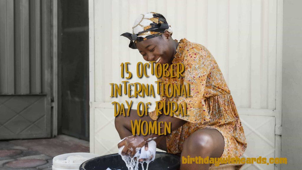 Birthday Wish Cards | 15-October International Day of Rural Women: Birthday Wish Cards | 15-October International Day of Rural Women: