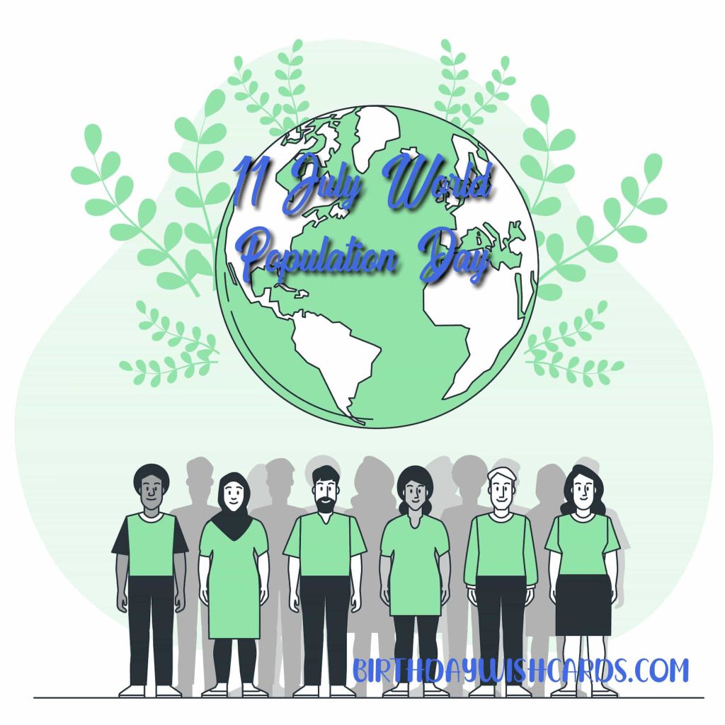 Birthday Wish Cards | 11-July World Population Day: Birthday Wish Cards | 11-July World Population Day: