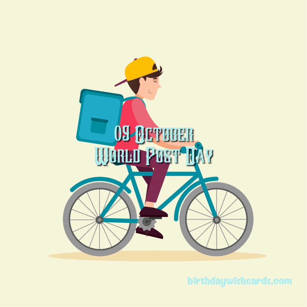 Birthday Wish Cards | 09-October World Post Day: Birthday Wish Cards | 09-October World Post Day: