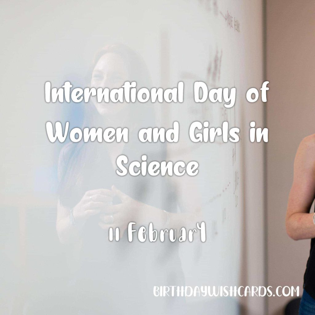 Birthday Wish Cards | 11-February International Day of Women and Girls in Science: Birthday Wish Cards | 11-February International Day of Women and Girls in Science: