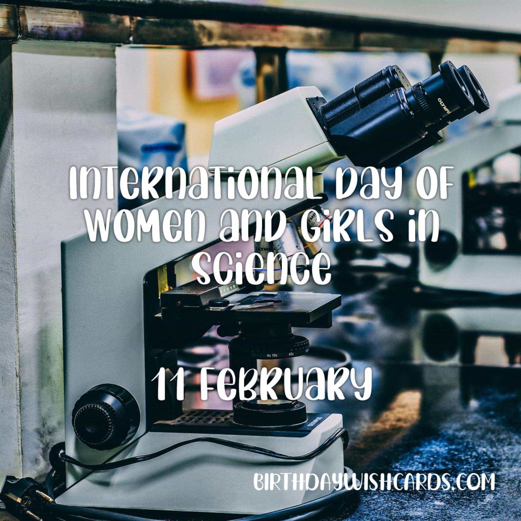 Birthday Wish Cards | 11-February International Day of Women and Girls in Science: Birthday Wish Cards | 11-February International Day of Women and Girls in Science: