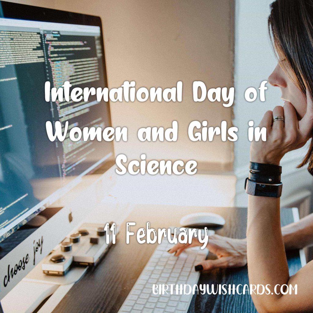 Birthday Wish Cards | 11-February International Day of Women and Girls in Science: Birthday Wish Cards | 11-February International Day of Women and Girls in Science: