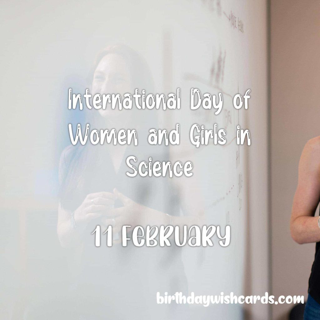 Birthday Wish Cards | 11-February International Day of Women and Girls in Science: Birthday Wish Cards | 11-February International Day of Women and Girls in Science:
