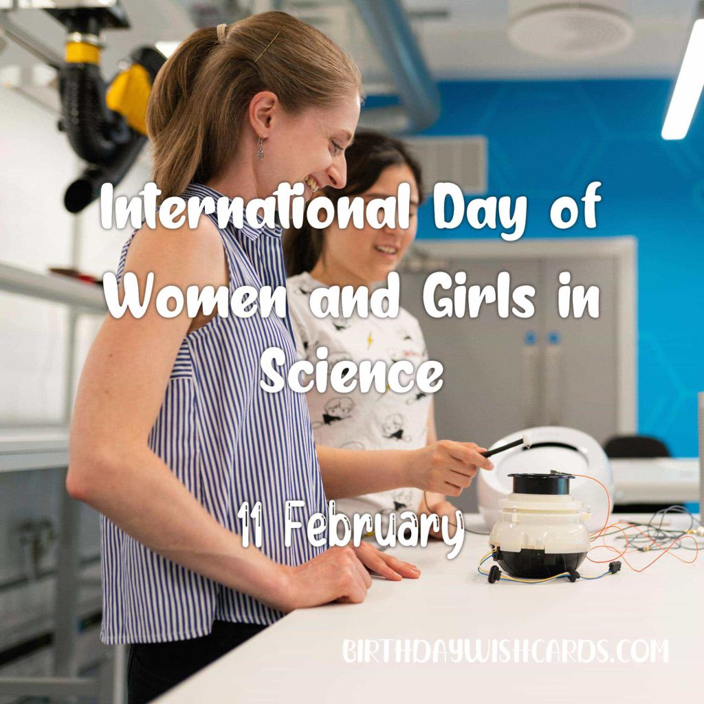 Birthday Wish Cards | 11-February International Day of Women and Girls in Science: Birthday Wish Cards | 11-February International Day of Women and Girls in Science:
