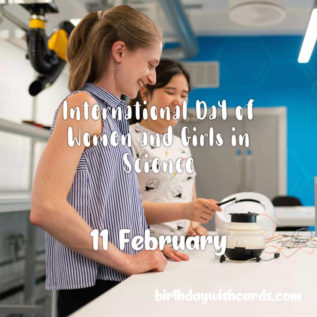 Birthday Wish Cards | 11-February International Day of Women and Girls in Science: Birthday Wish Cards | 11-February International Day of Women and Girls in Science: