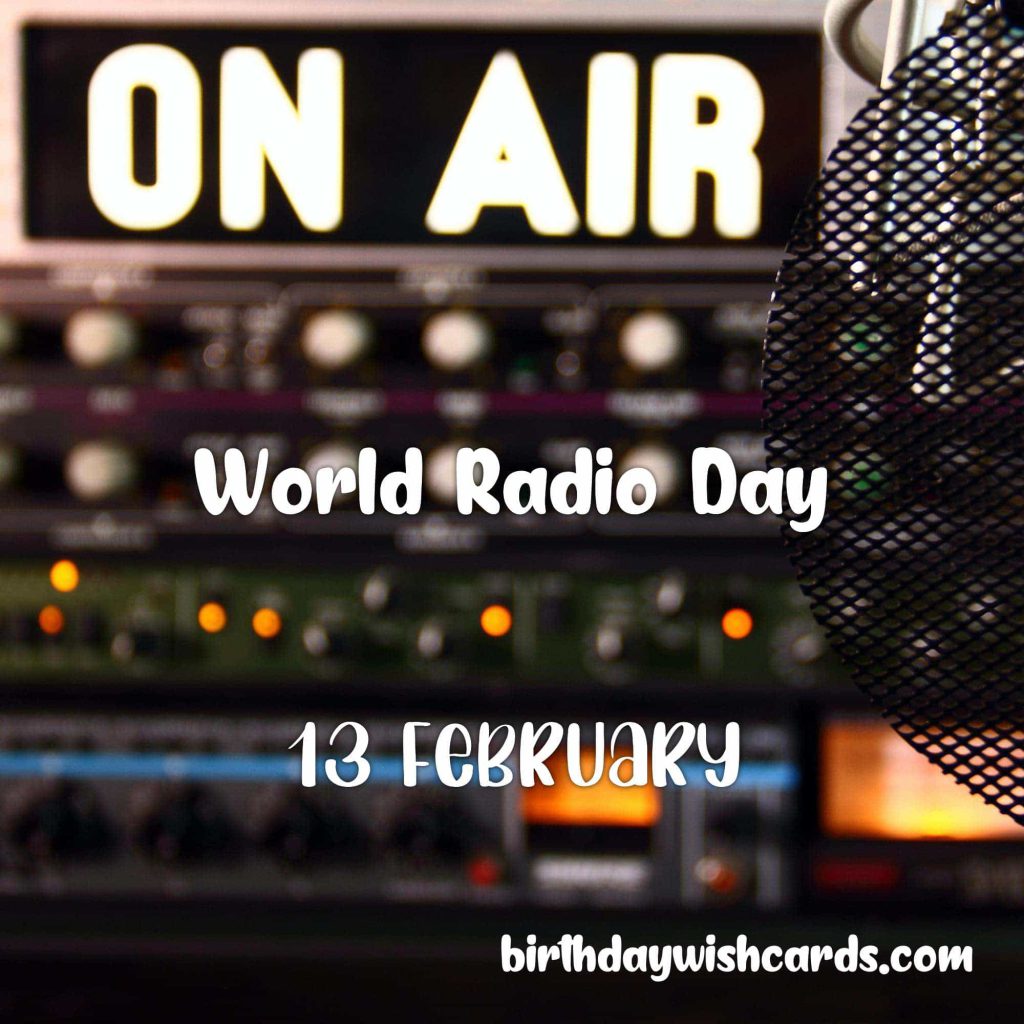 Birthday Wish Cards | 13-February World Radio Day: Birthday Wish Cards | 13-February World Radio Day: