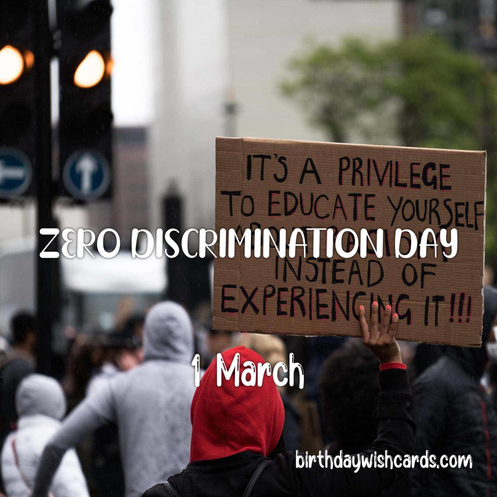 Birthday Wish Cards | 1-March Zero Discrimination Day: Birthday Wish Cards | 1-March Zero Discrimination Day: