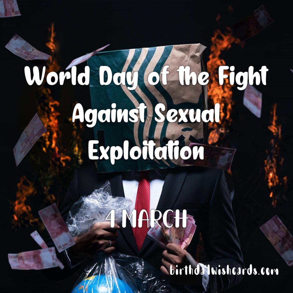 Birthday Wish Cards | 4-March World Day of the Fight Against Sexual Exploitation: Birthday Wish Cards | 4-March World Day of the Fight Against Sexual Exploitation: