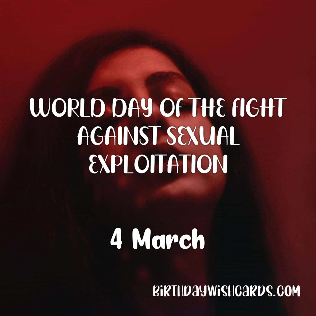 Birthday Wish Cards | 4-March World Day of the Fight Against Sexual Exploitation: Birthday Wish Cards | 4-March World Day of the Fight Against Sexual Exploitation: