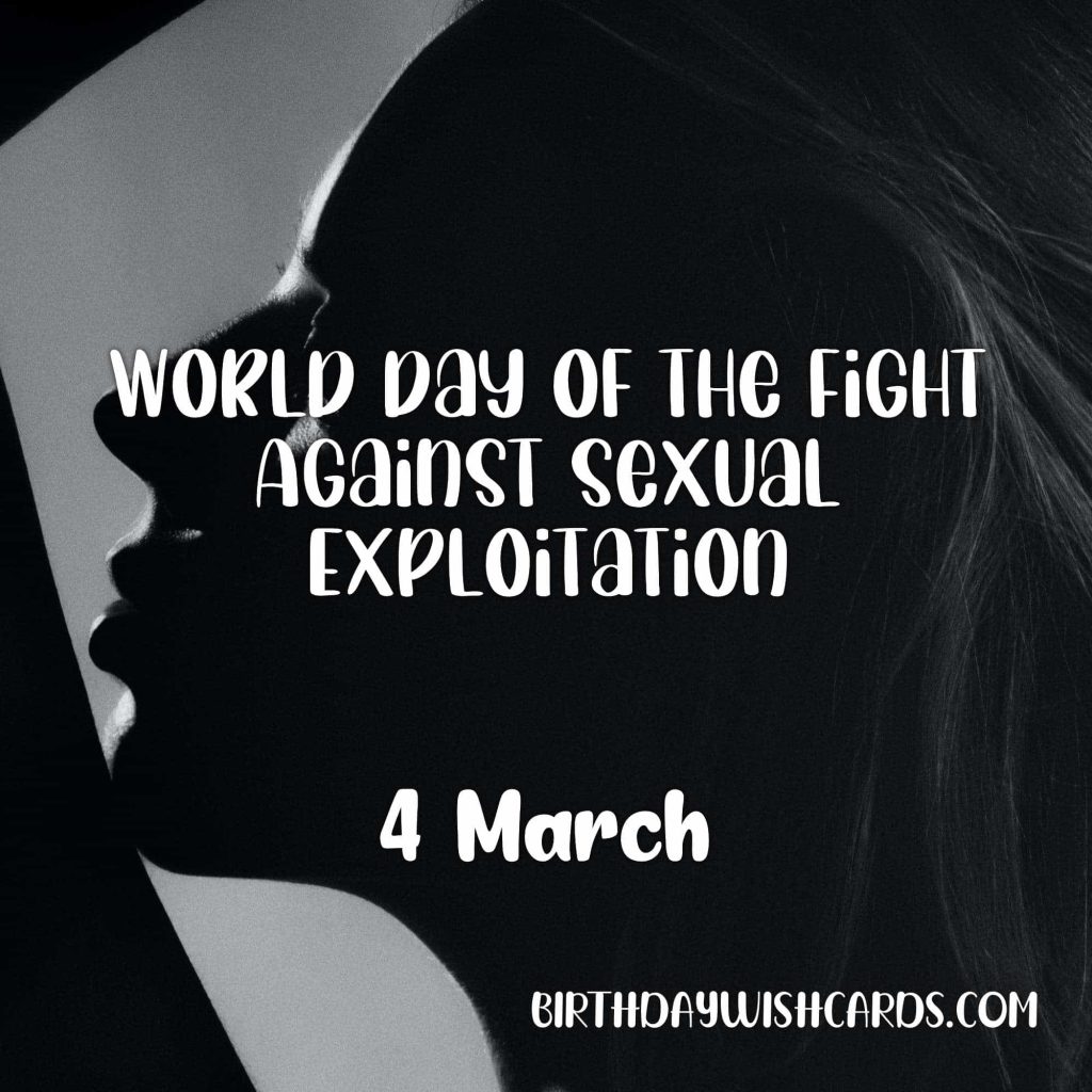 Birthday Wish Cards | 4-March World Day of the Fight Against Sexual Exploitation: Birthday Wish Cards | 4-March World Day of the Fight Against Sexual Exploitation: