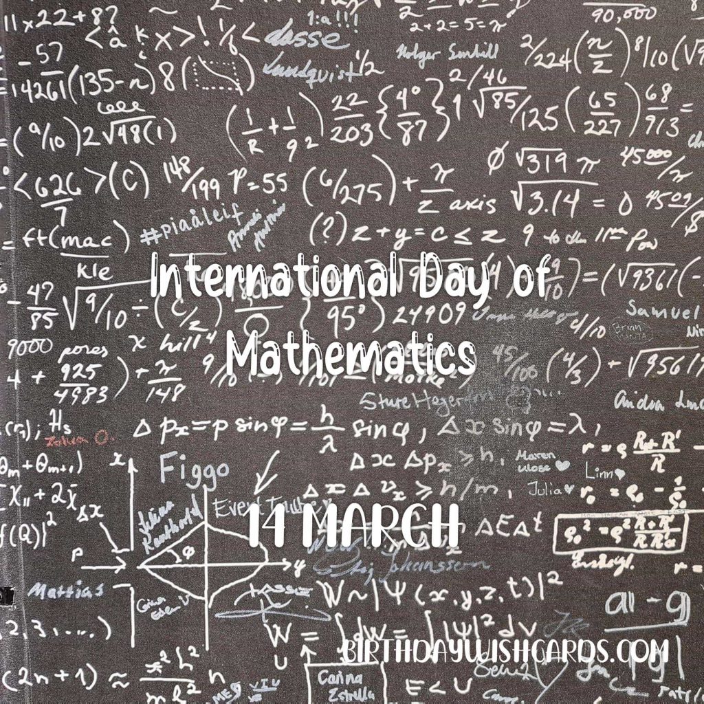 Birthday Wish Cards | 14-March International Day of Mathematics: Birthday Wish Cards | 14-March International Day of Mathematics: