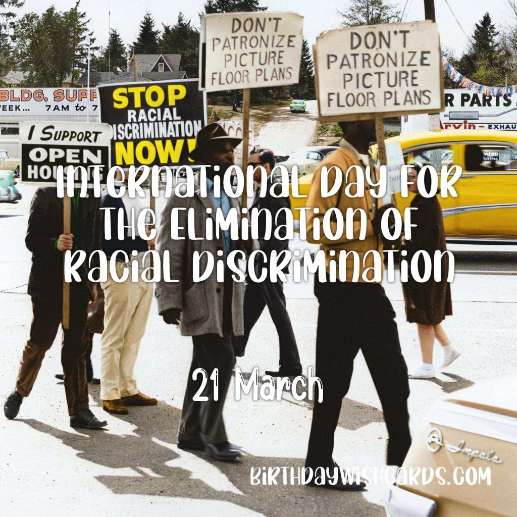 Birthday Wish Cards | 21-March International Day for the Elimination of Racial Discrimination: Birthday Wish Cards | 21-March International Day for the Elimination of Racial Discrimination: