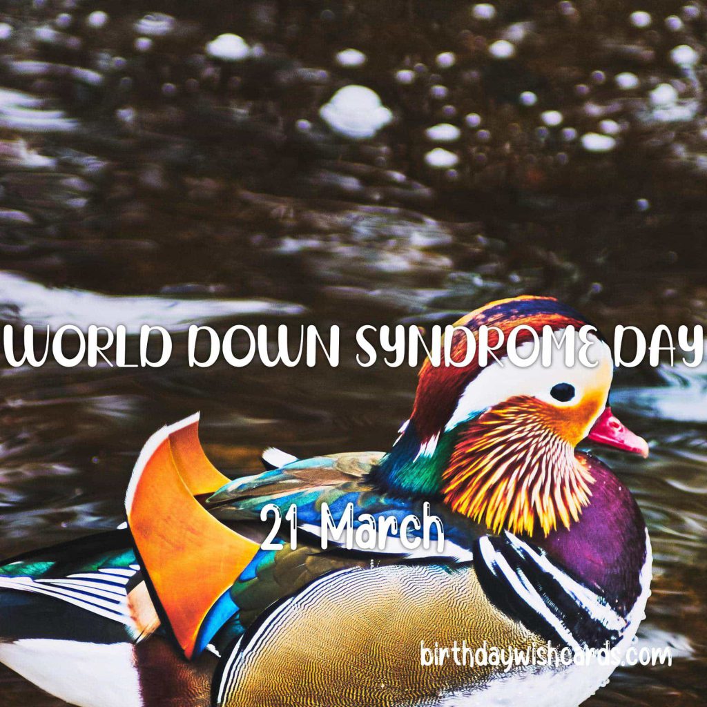Birthday Wish Cards | 21-March World Down Syndrome Day: Birthday Wish Cards | 21-March World Down Syndrome Day: