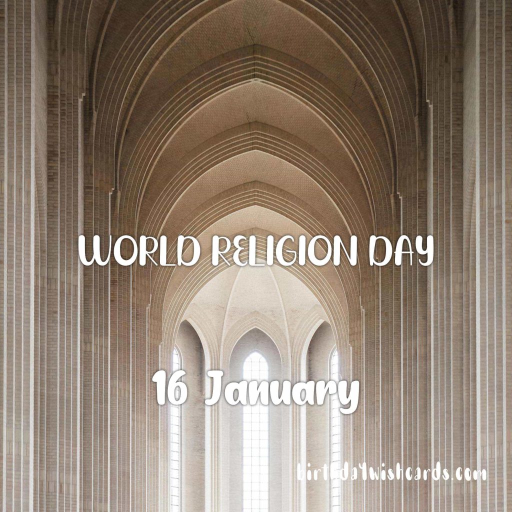 Birthday Wish Cards | 16-January World Religion Day: Birthday Wish Cards | 16-January World Religion Day: